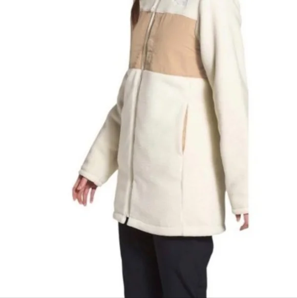 The NorthFace Womens Reversible Insulated Heatseeker Khaki Jacket Size Small NWT - Picture 4 of 16